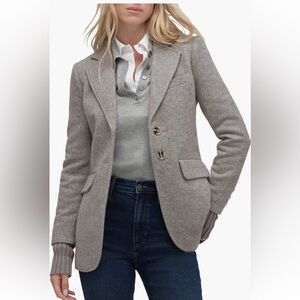 Favorite daughter The City Layered Blazer in Frost Gray NWOT